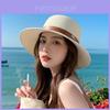 Summer Straw Hat For Women With Wide Brim Sun Protection Breathable Fashion Accessory For Beach Travel