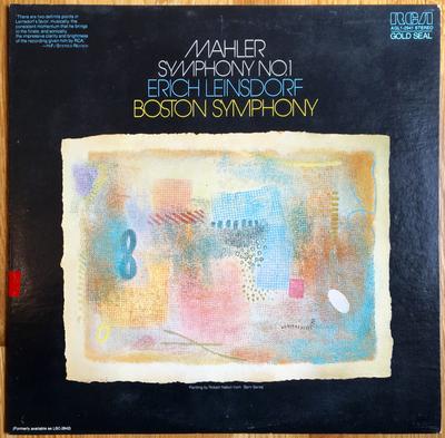 LP Record ERICH LEINSDORF BOSTON SYMPHONY  Symphony No. 1 AGL12941 RCA 1978 US Classical Used