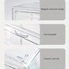 Transparent PET Storage Box with Lid, Stackable Organizer for Toys and More, Multi-Functional Home Decor, Toy Storage, Desktop Decoration