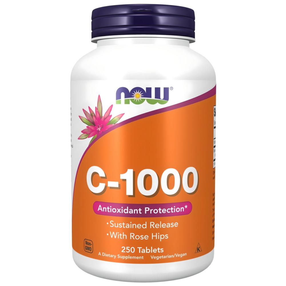 Now Foods C-1000 Tablets 250 Tablets 1 pcs