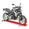 Motorcycle Roller Stand - ConStands Smart Mover - 450 Kg - Red - Optimal Maneuverability