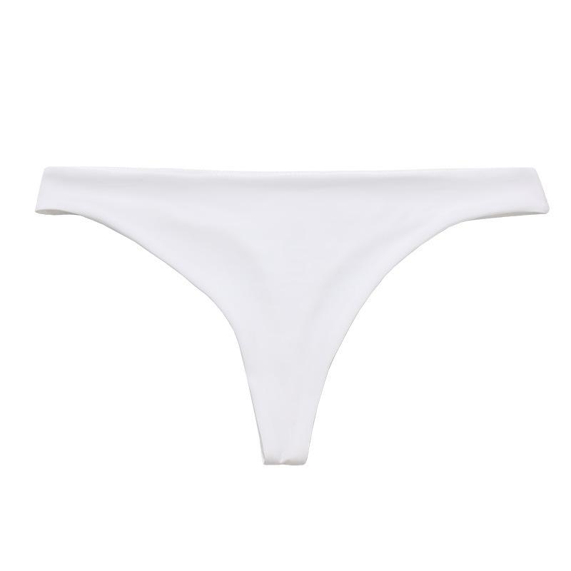 Sexy seamless underwear T-pants Thin glossy breathable large size underwear Pure cotton crotch hip lift low waist underwear