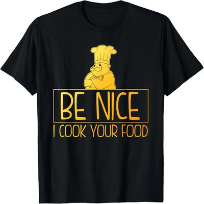 Funny Chef Art For Men Women Pastry Sous Chef Culinary Cook T-Shirt