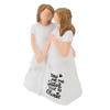 Friend Statue You Are The Sister I Got to Choose Ornament Friendship Figurine for Holiday Present an