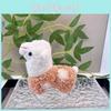 Polka Charming Dot Alpaca Plush Toy Super Soft Stuffed Animal For Keychains Gifts And