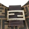 FENDI Zucca Shoulder Bag Brown Women used