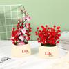 Sweet Winter Wealth Fruit Simulation Pottery Fake Flower Bonsai Home Decoration