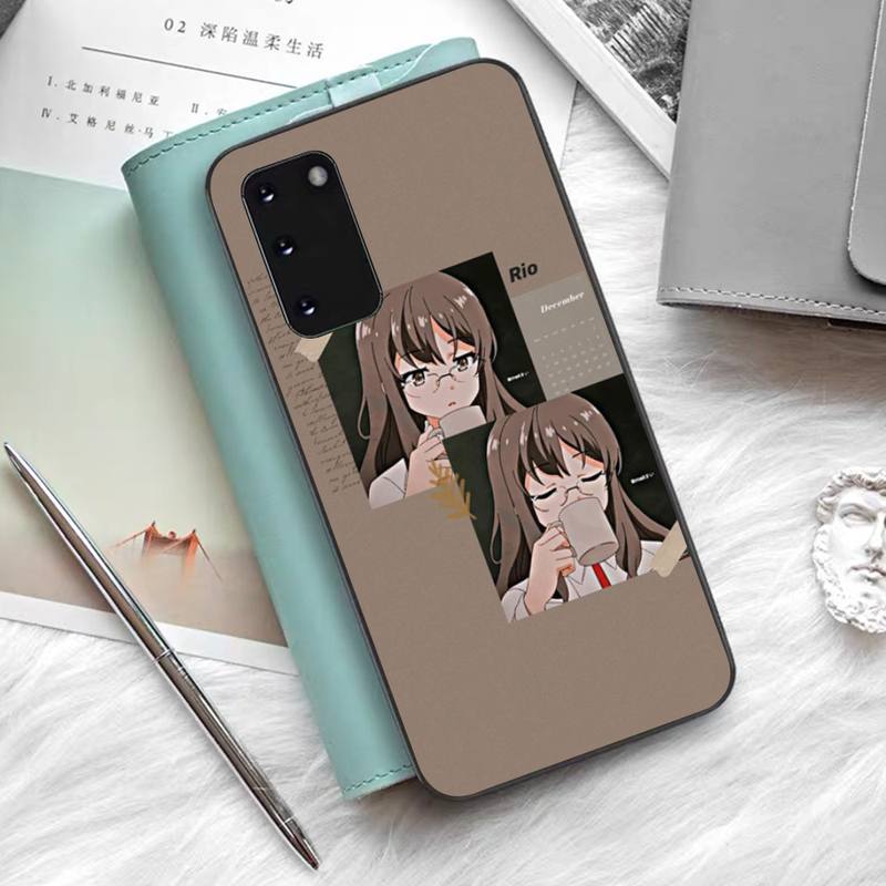 Cartoon Rio Futaba Phone Case for Samsung S10 21 20 9 8 plus lite S20 UlTRA 7edge