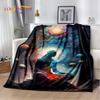 Naturalize Yoga Zen Meditation Rainbow 7 Chakra Blanket,Flannel Throw Blanket for Home Bedroom Bed Sofa Picnic Hiking Cover Kids