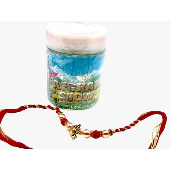 

RSINC Afghan Snow Skin Cream from india (1x100 gm) with free Rakhi for yourbrother (R-06) XQ-A01A-VZI0