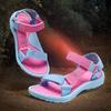 Kindersandalen Jungen Mädchen Atmungsaktiv Sommer Sport für Draußen Strand Schuhe Offene Zehe Bequem Gehen Sandalen Größe 30-38