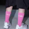 STUDIO SOCKSTOP OOSS Women's Reflective Running Crew Socks In Pink
