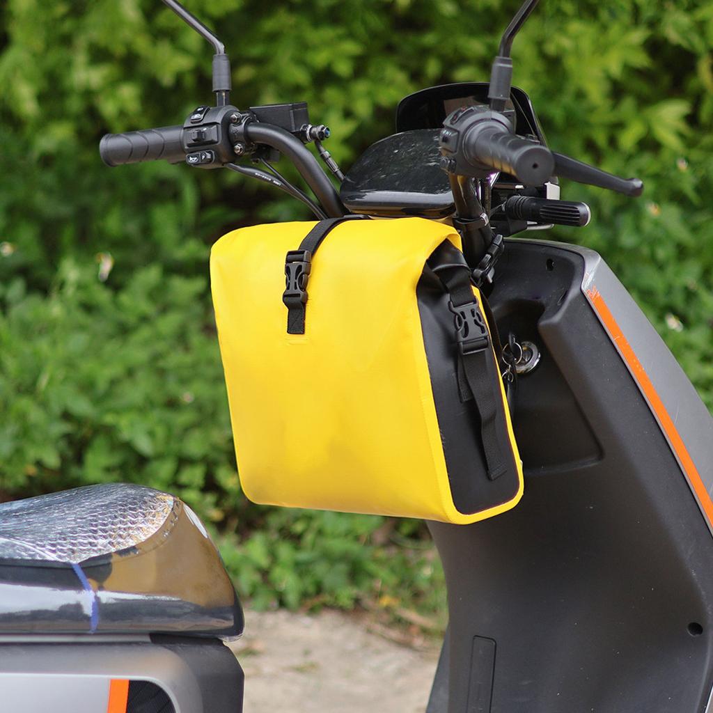 9L Large Capacity Scooter Front Bag Waterproofs Handlebars Bag Bicycles Front Tube Bag for Electric Scooter/Bicycles