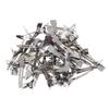 Hairstyling Tools Silver Color Duck Mouth Clip Alligator Hair Clip Partition Clip Flat Base