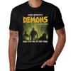 Demons, Dario Argento, Italian Horror, Giallo (1) T-Shirt Men T Shirt Cotton 100% Printed T Shirts for Man T-Shirt