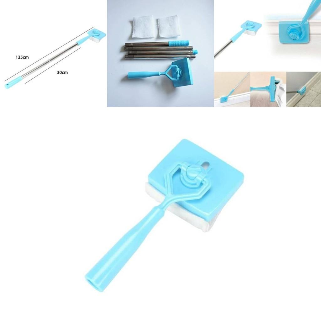 Hausreinigung Bodenwischmopp mit verstellbarem Edelstahlgriff für schnelle Anwendung