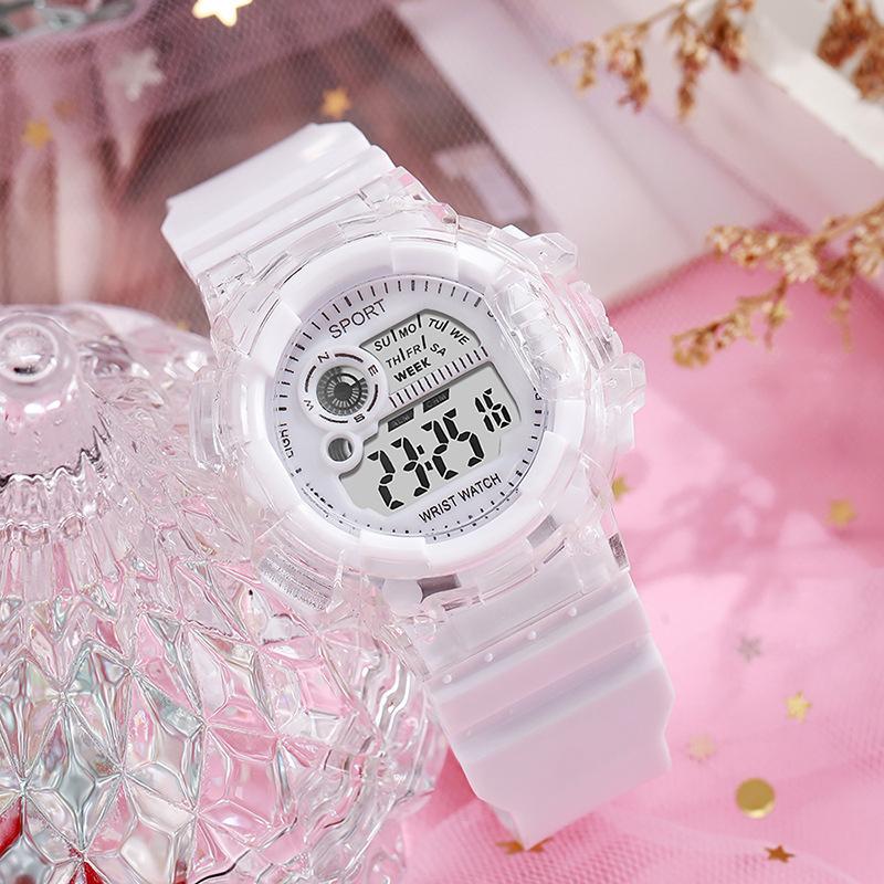 Fashion Sport Watch Student School Electronic Watches Alarm Clock Luminous Waterproof Men Women Kids Multifunction Digital Watch