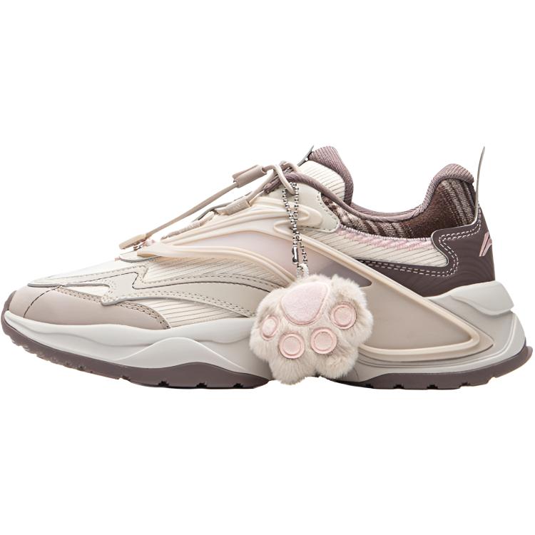 Li Ning Kids Sports Lifestyle Series Ning Yao Comfortable Versatile Wear Resistant Rebound Non Slip Low Top Casual Shoes Kids Casual Shoes YKCU188-24