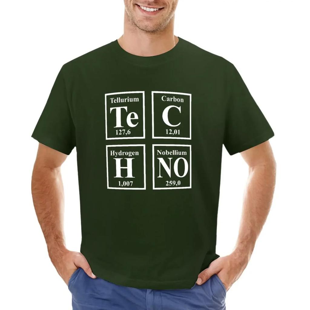 Techno periodic table - cool electronic rave tees. T-shirt kawaii clothes Aesthetic clothing sweat shirts,