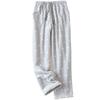 Women's Thermal Fleece Pockets Pajama  Warm Casual Trousers Home Pants