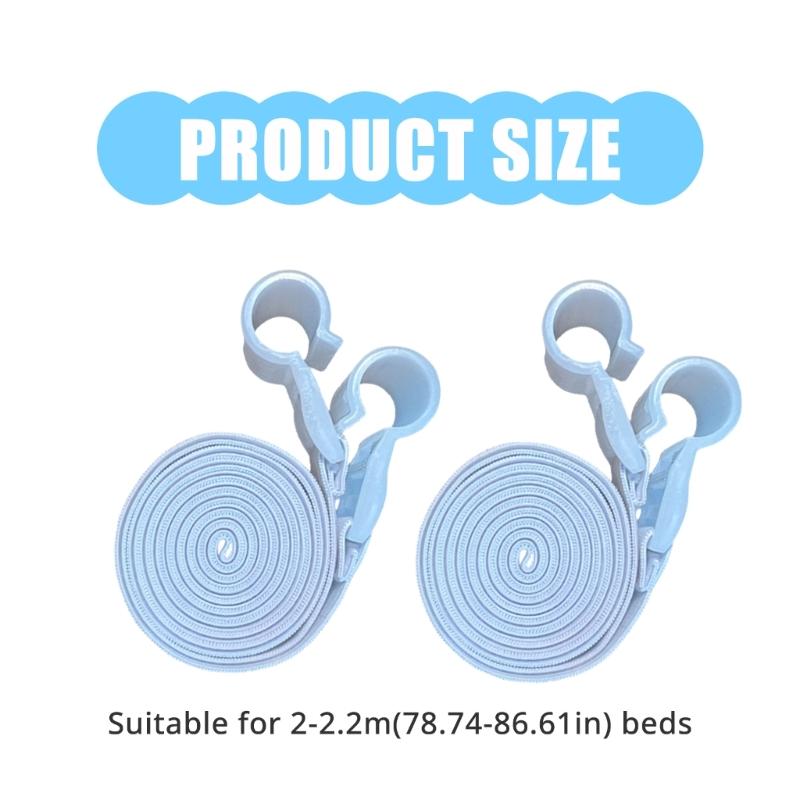 Plastic Mosquitoes Net Fixing Clamps Ensuring Stability and Easy Installation for Bedrooms and Children Room