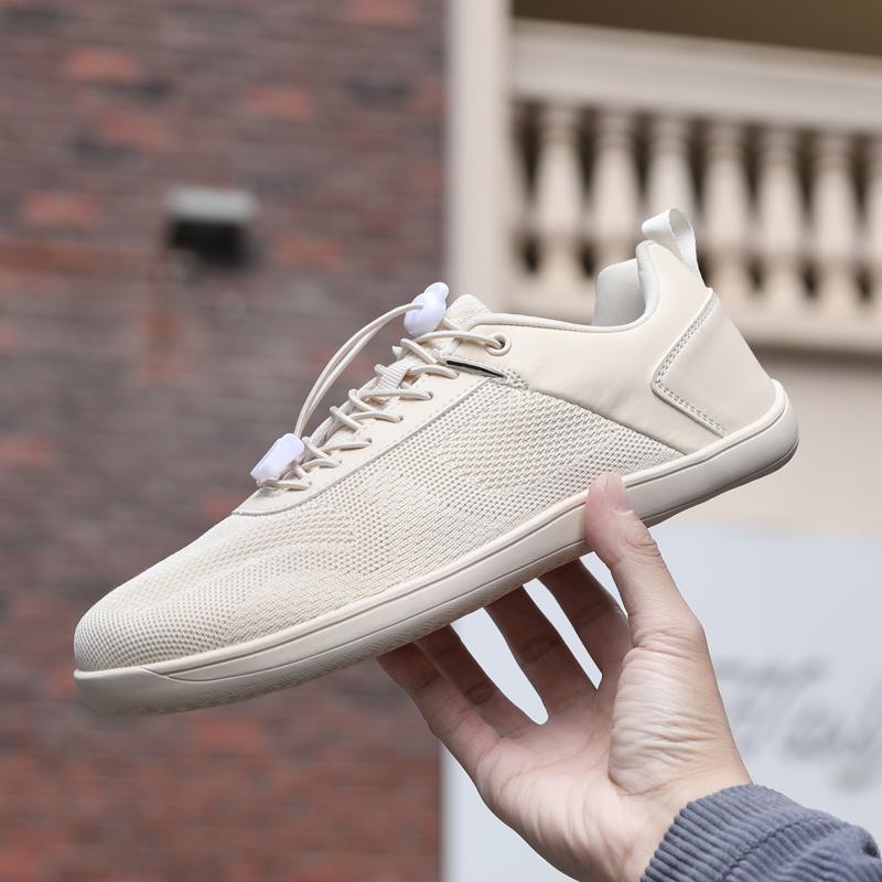 Breathable Men's Knit Casual Walking Shoes Trendy Sneakers Handmade Male Tenis Masculino Comfy Outdoor Treking Footwear