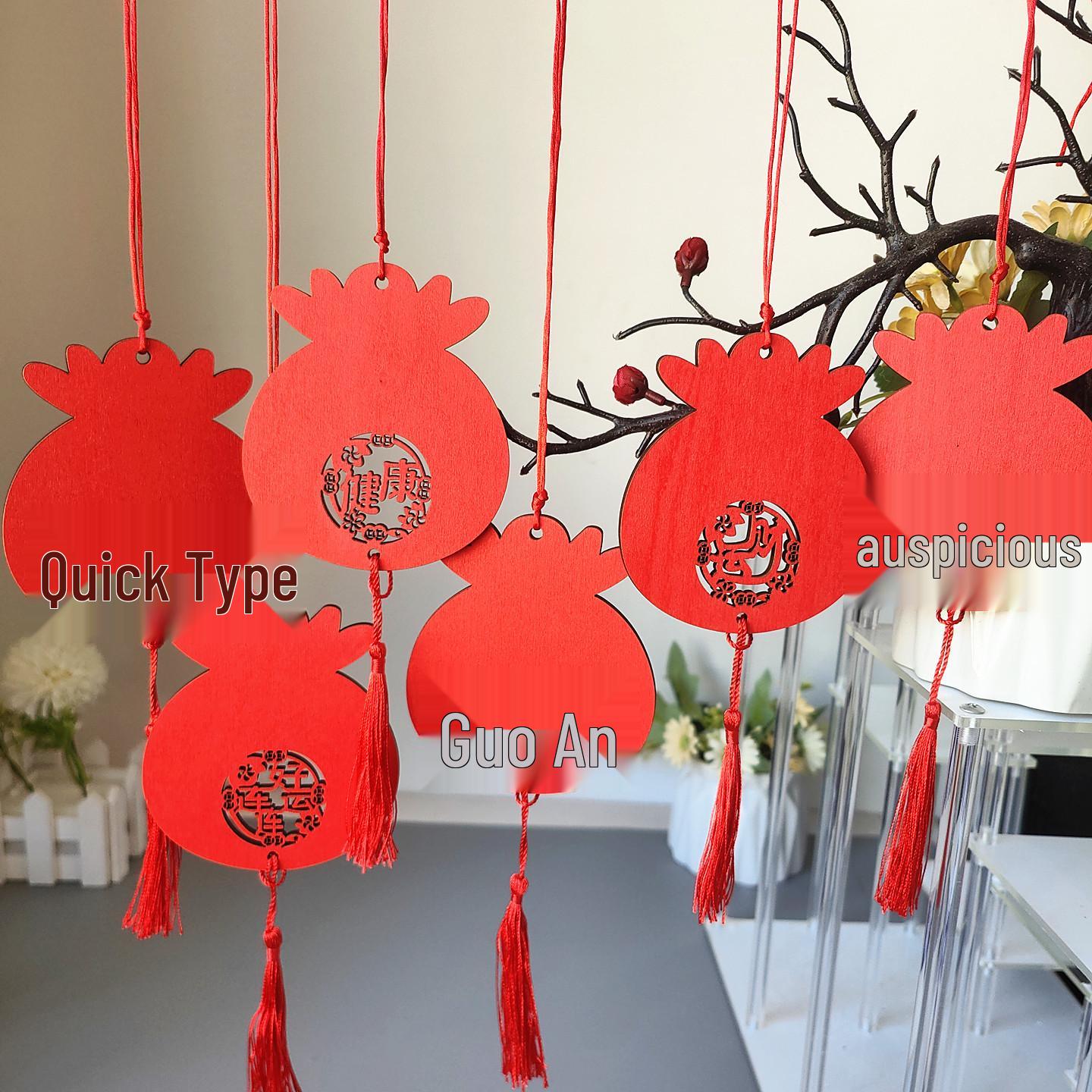 

Wishing Prayer Plaques: Wooden Holiday Hanging Tags for Scenic Areas & Temples. Personalized with Handwritten Wishes or Custom Logos.