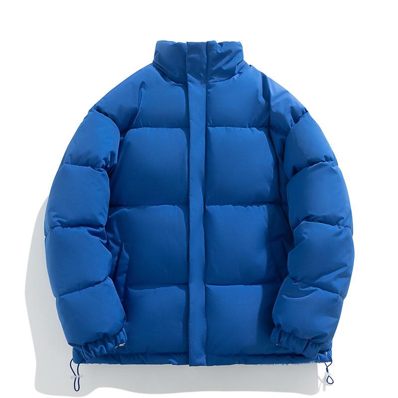 Unisex Lambskin Cotton Jacket: Stylish, Double-Sided, Plush, and Thick for Winter