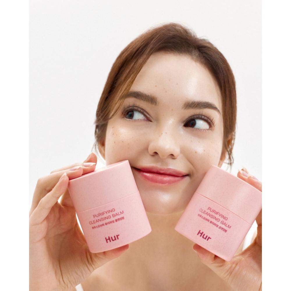 House Of Hur Cleansing Balm Duo  Purifying   Midnight 