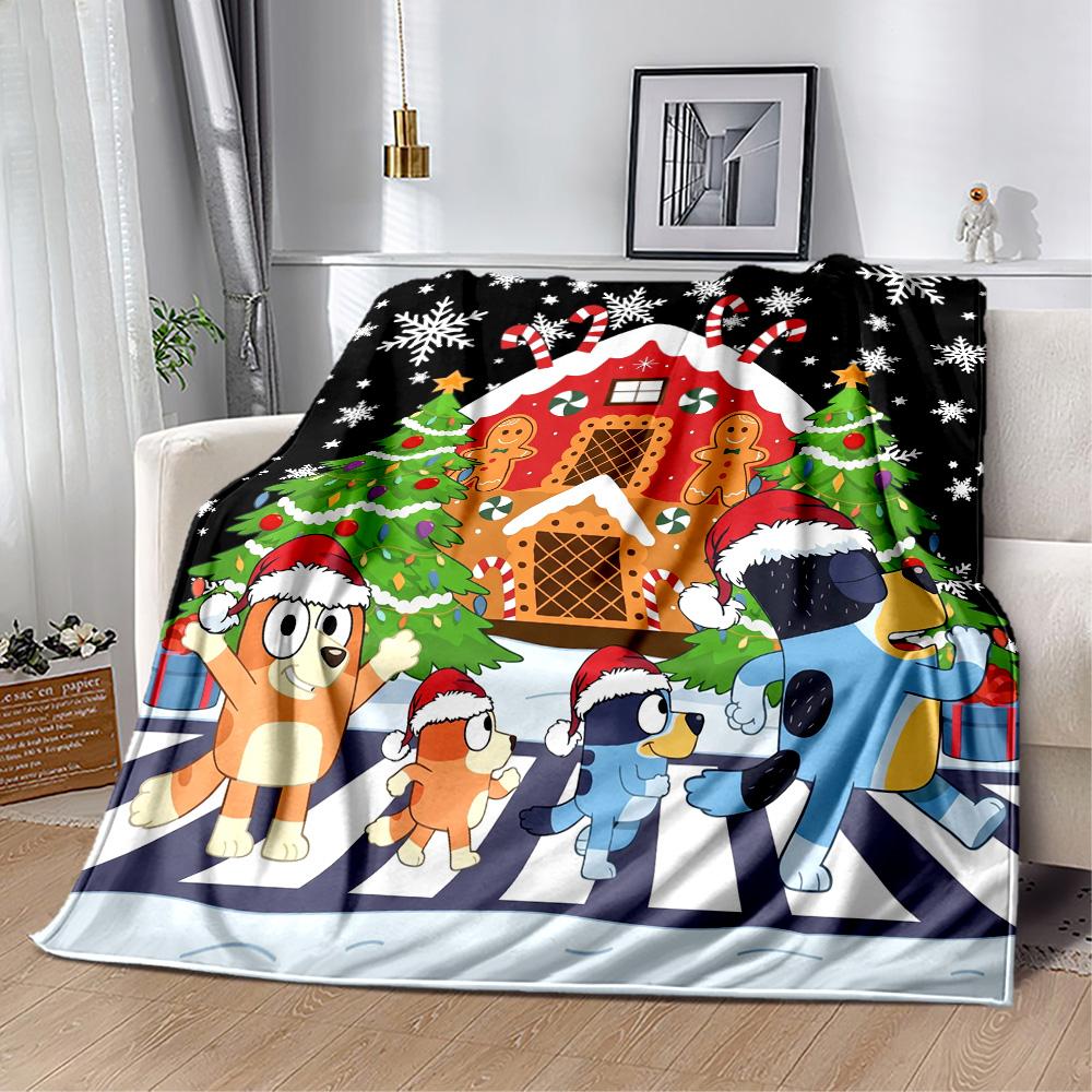 Happy Animal Adventure Blanket Soft & Cozy Suitable for Bed Picnics Office Chair for All Seasons Modern Style Best Holiday Gift for Friends Family