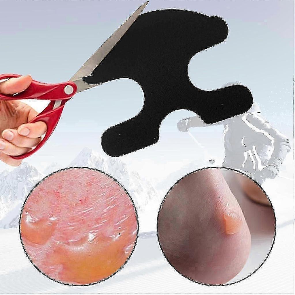 Skischuh-Einlagen Schutz Selbstklebend J-Stange Schuhpassform-Pads & Skischuh-Passform-Schaum Knöchelbandage-Pads Knöcheldruck lindern Fersenkeil Blasen Edi