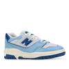 New Balance Lace Up Pepperated Patent Blue Tone Sneakers Bb550yke Chromeb