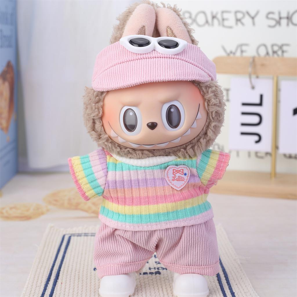 Labubu Baby Clothing Is Compatible with First, Second, and Third Generation 17cm Labubu Dolls