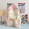 Schoolbag college style new Japanese ins high value fresh and sweet backpack junior high school students lightweight large capacity backpack