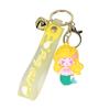 Mermaid Keychain Cartoon Cute Pendants Key Holder Decoration Bag Charm Gifts Kid