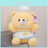 Adorable Buttery Yellow Teddy Bear Plush Toy Perfect Gift For Girls 35cm 45cm