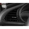 For Mazda 3 Axela -  2024 2025 Carbon Fiber Car Front Side Air Condition Vent Outlet Cover Trim Interior Accessories
