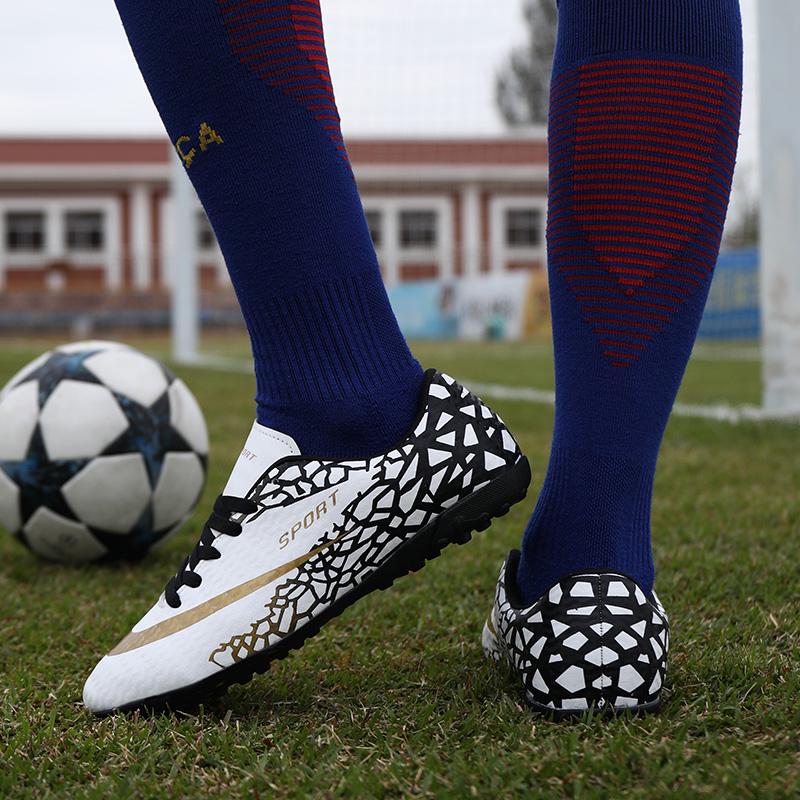 31-44 Amortiguación Antideslizante Resistente al desgaste Moda Zapatos de  fútbol de uñas cortas Zapatos de fútbol para niños Zapatos para niños  Zapatos para adultos comprar a buen precio — entrega gratuita, reseñas