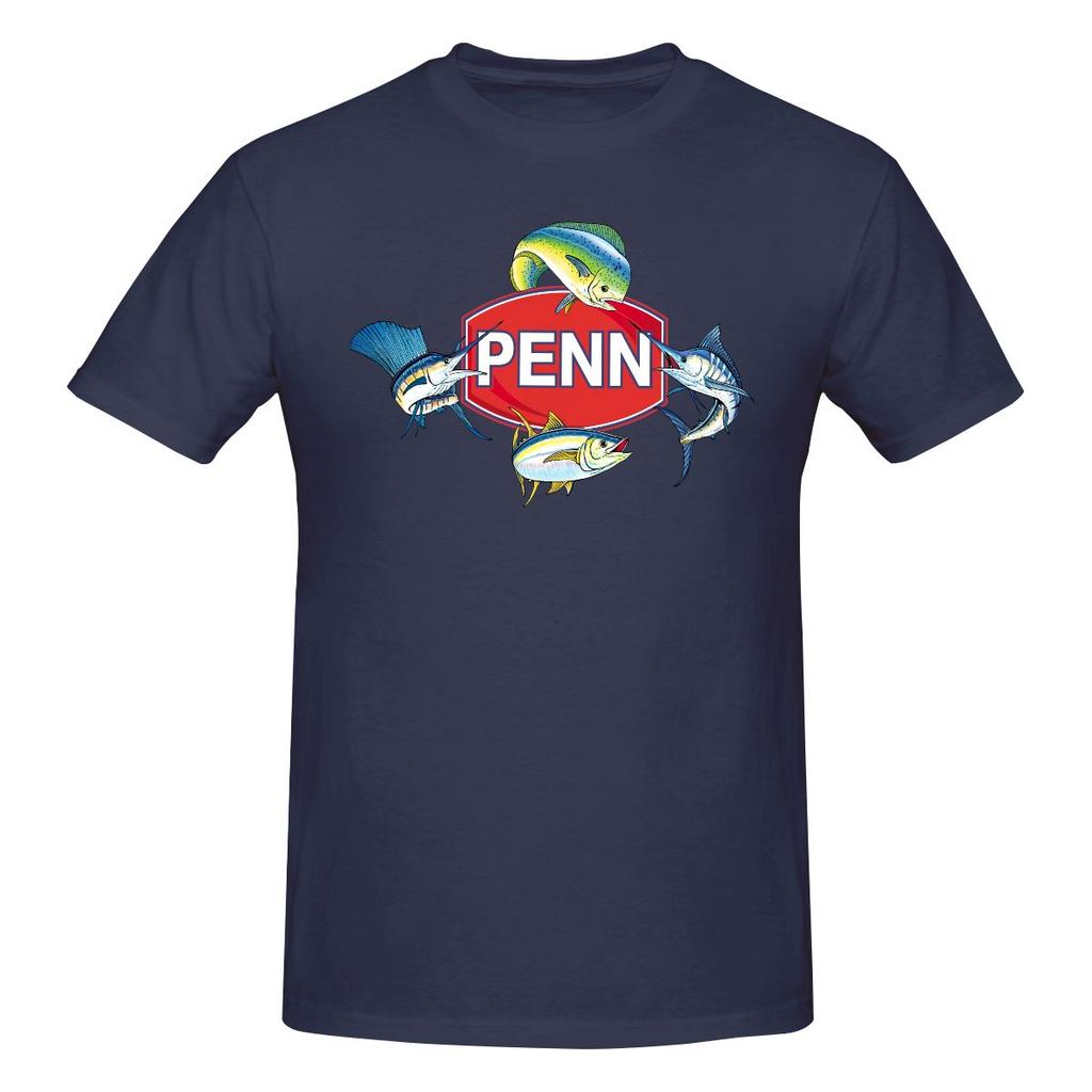 Penn Fishing Saltwater Slim Fit Tshirt Hong Kong Retro Original Tees