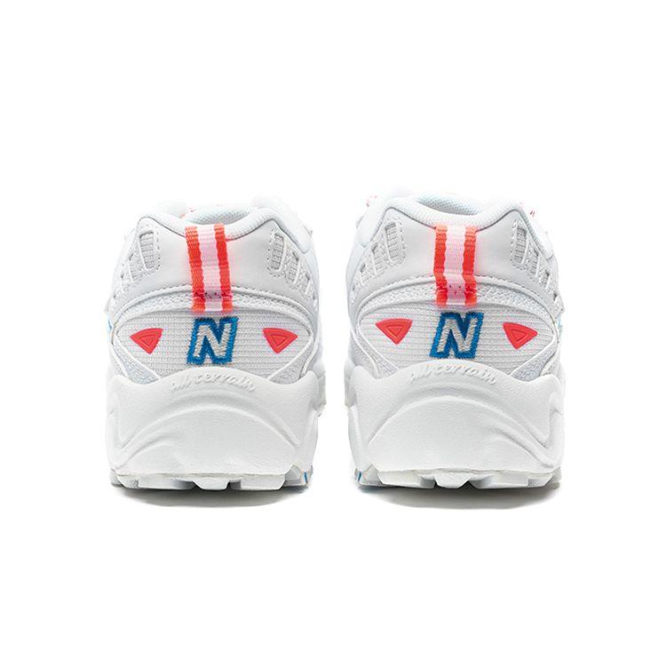 New Balance Nb 703 Fabric Synthetic Leather Comfortable Casual Shock Absorbing Wear Resistant Low Top Dad Shoes Women Sneaker White WL703BC