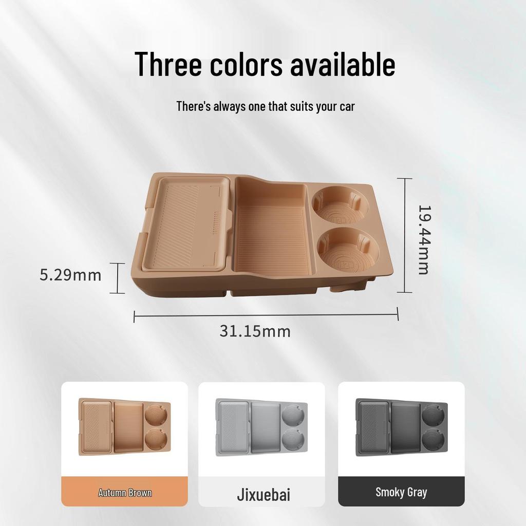 Geely Galaxy A7 Lower Console Armrest Storage Box - Car Interior Accessory