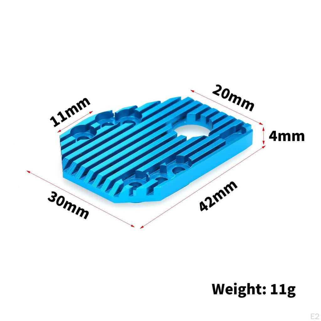 RC Car Motor Side Heat Sink Cooling Accessories Blue Heats Dissipation Component