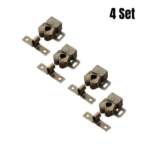 2-10pcs Press Magnet Cabinet Catches Door Stop Closer Stopper Damper Buffer For Wardrobe Hardware Furniture Fittings Accessories