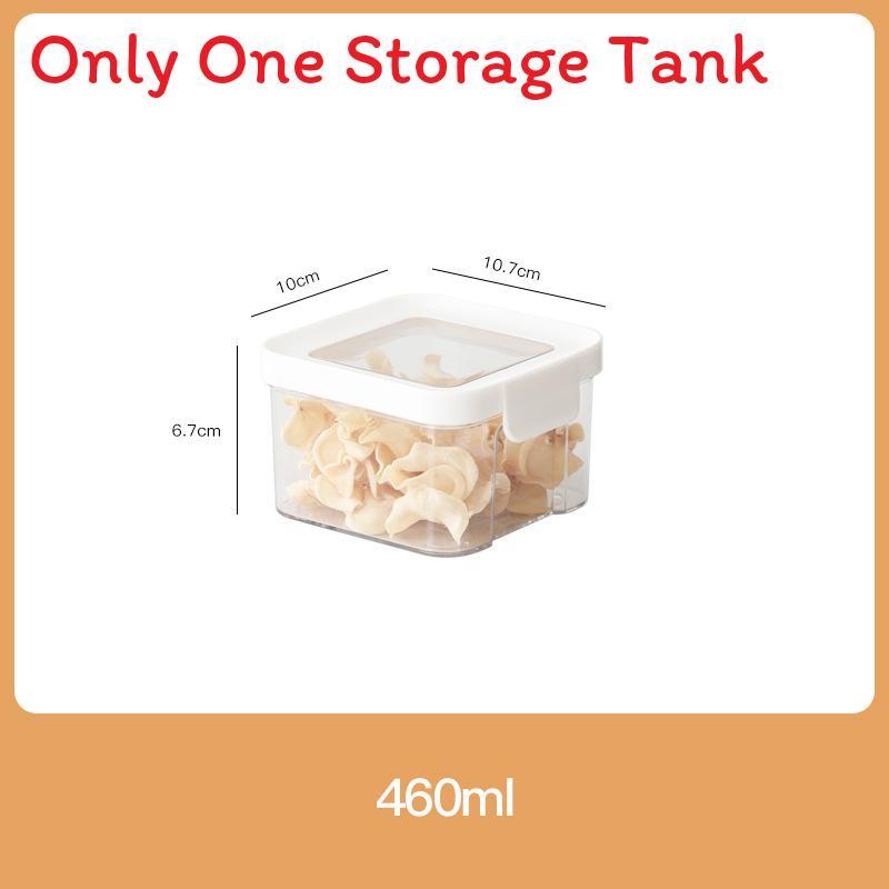 Kitchen Sealing Storage Container With Transparent Pet Material For Food Organization And Freshness 6.7cm