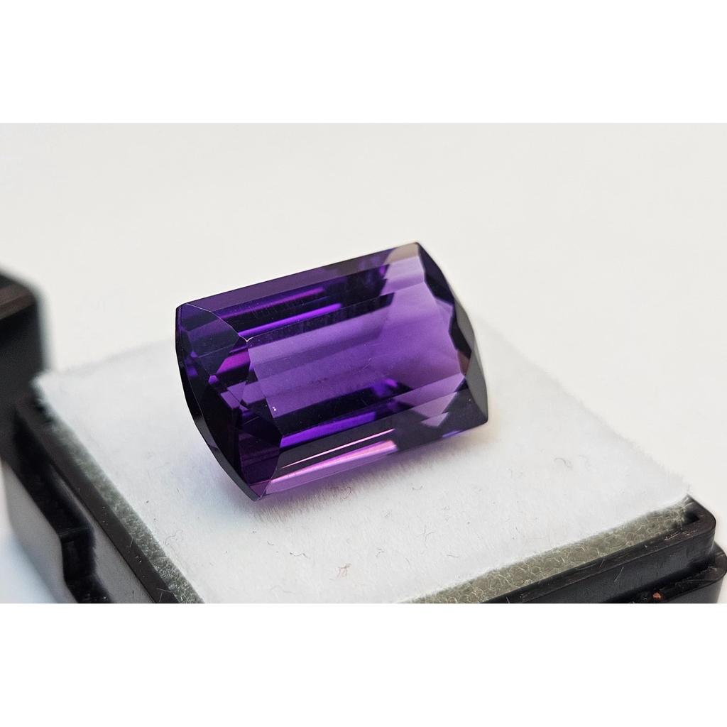 Natural Amethyst Purple Fancy Cushion Cut 9-10 Ct Stunning Loose Gemstone