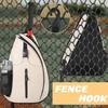Water Resistant Badminton Rackets Bag Adjustable Badminton Racquet Cover With Shoulder Strap And Shockproof Padding