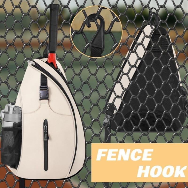 Water Resistant Badminton Rackets Bag Adjustable Badminton Racquet Cover With Shoulder Strap And Shockproof Padding