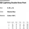 Thisisneverthat Gd Lightning Double Knee Pant Gd253wpa5p01