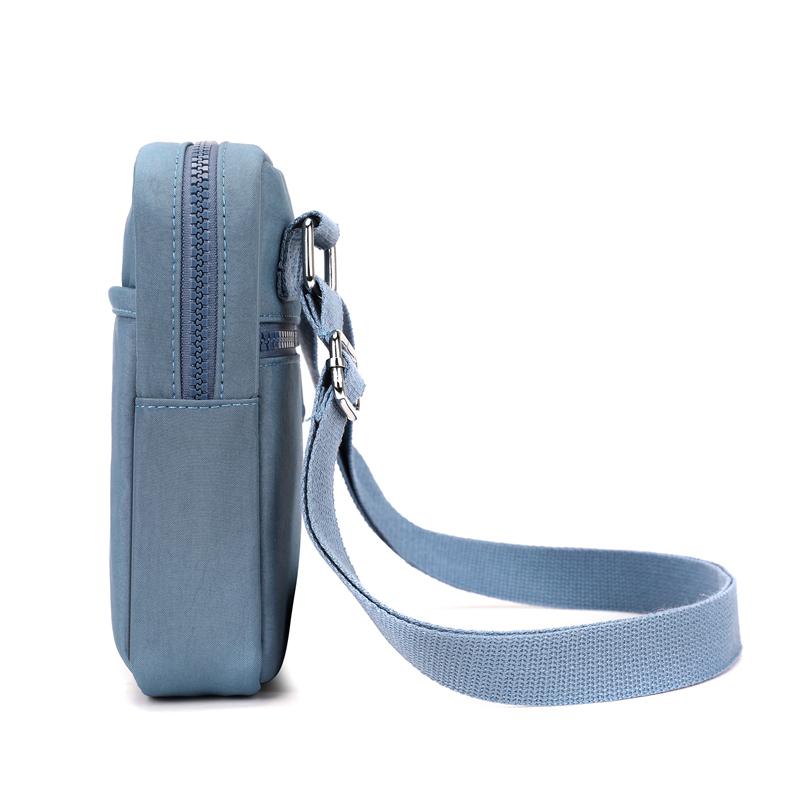 Small Bag Women's Shoulder Crossbody Bag Nylon Small Square Bag Mobile Phone Bag