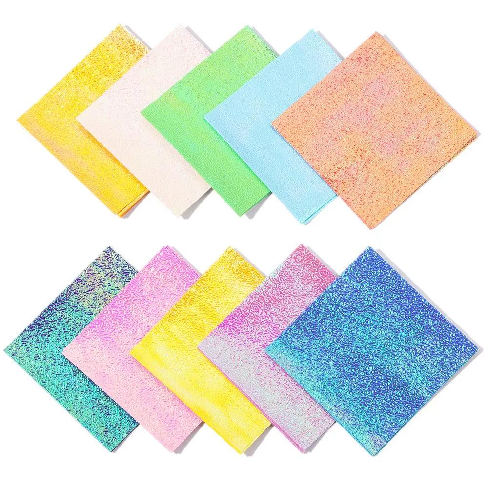 Stationery Supplies Mixed Shining Color DIY Accessories Glittering Origami Paper Scrapbooking Decoration Square Folding Papers